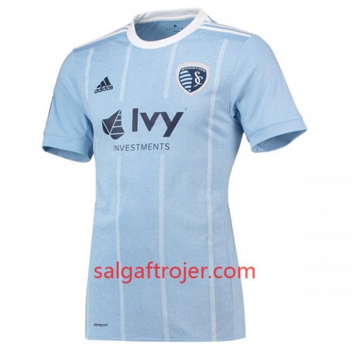 Sporting Kansas City Fodboldtrøjer Hjemmebanesæt 2018/19 Kort ærmer Sporting Kansas City Fodboldtrøjer Hjemmebanesæt 2018/19 Kort ærmer